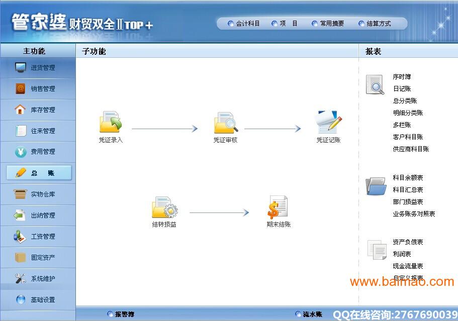 管家婆财贸双全+如何设置才能让不相关人员看