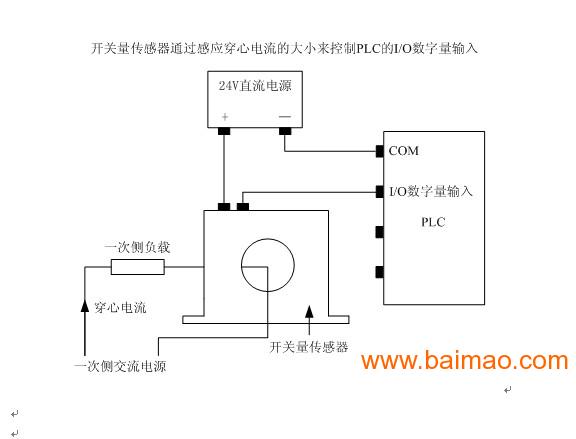 感通牌电流感应开关量传感器16ksdnof厂家批发供应商