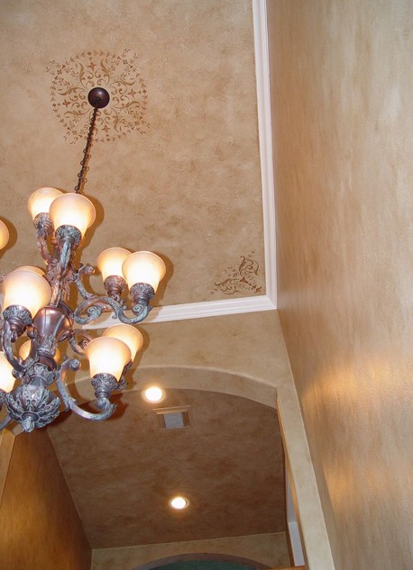 艺术墙面涂料调节湿度净化空气 中山雄鹿装饰