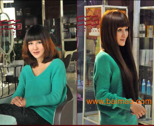 国贸接发好不好-短<em>头发能接</em>吗-接挑染-接发需多