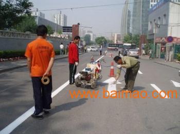 郑州哪里有划线公司 道路标线施工队 路面维护