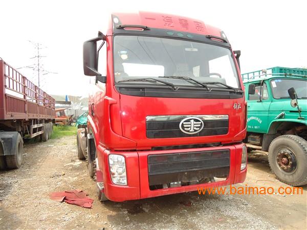 解放新大威二手车双驱半挂牵引车,解放新大威