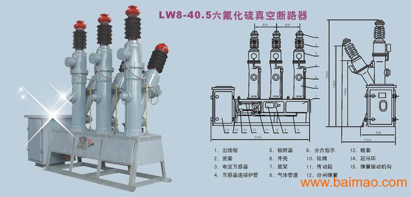 卖家 电器设备 断路开关 >lw8六氟化硫断路器生产厂家  点击查看大图