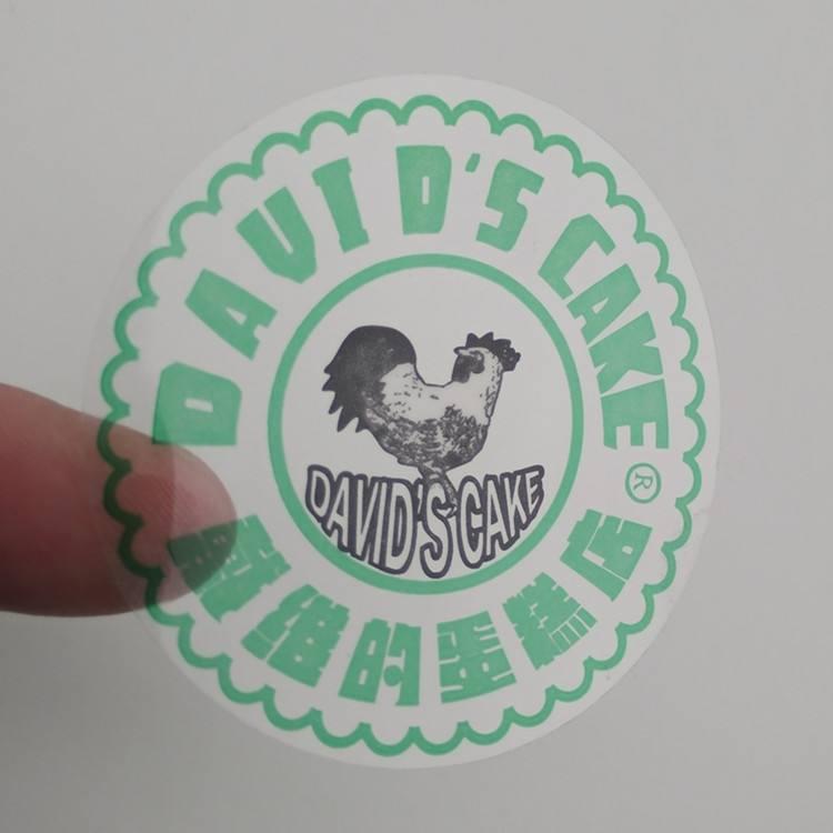 供应艾利透明不干胶标签/手账标签贴纸/透明商标贴