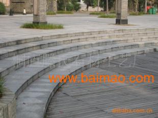 厂家重点推荐\/弧形台阶\/天然雪花青芝麻青花岗