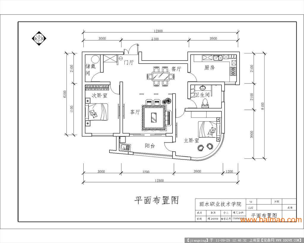 青岛市北区消防烟感喷淋头安装cad图纸设计,青