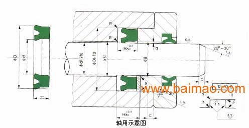 un型聚氨酯密封圈/un型聚氨酯密封圈