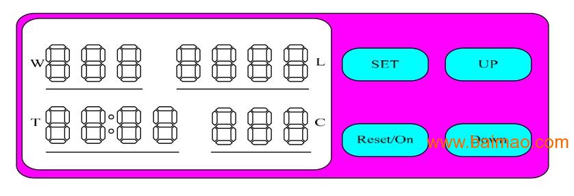 同时显示 电子跳绳计数器芯片IC ZH1512,同时