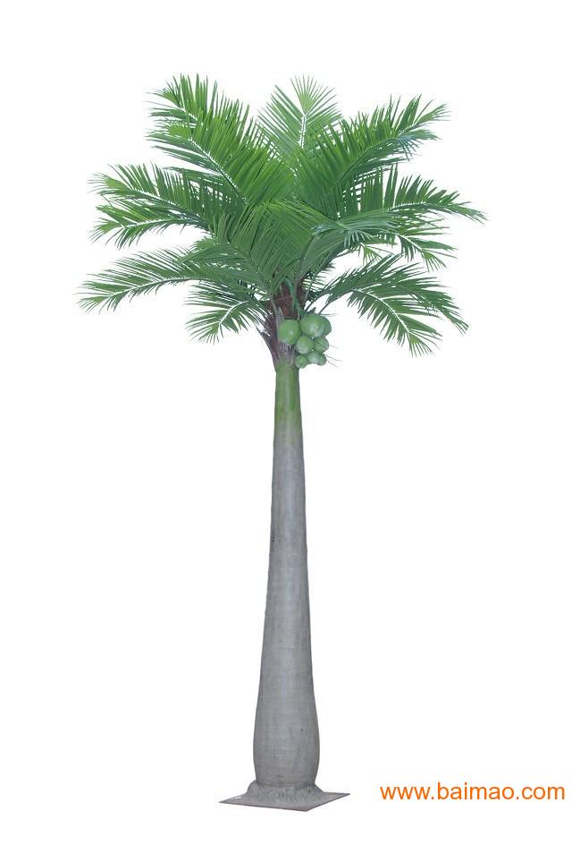 椰子树玻璃钢大型景观树海南热带椰子树厂家定做