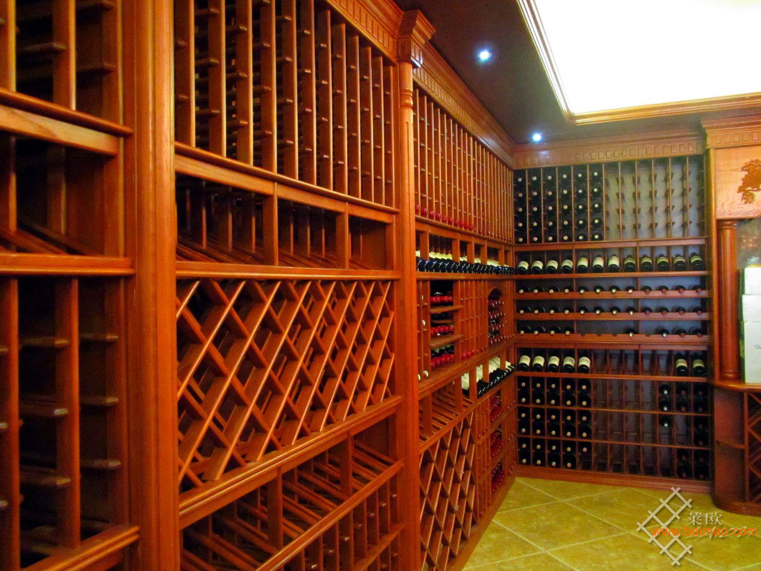 恒温恒温酒窖工程,实木酒架,酒柜,恒温恒温酒窖