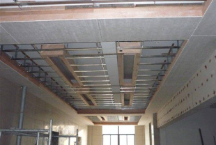 石膏板吊顶效果图_轻钢龙骨吊顶_3层吊顶龙骨结构