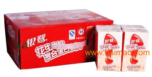 批发达利园优先乳 银鹭花生牛奶 露露杏仁露,批