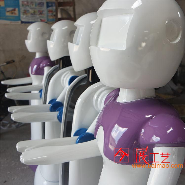 送菜机器人雕塑外壳款式有哪些,送菜机器人雕