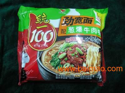 康师傅香辣牛肉面 统一100葱爆牛肉面厂家/批发/供应商