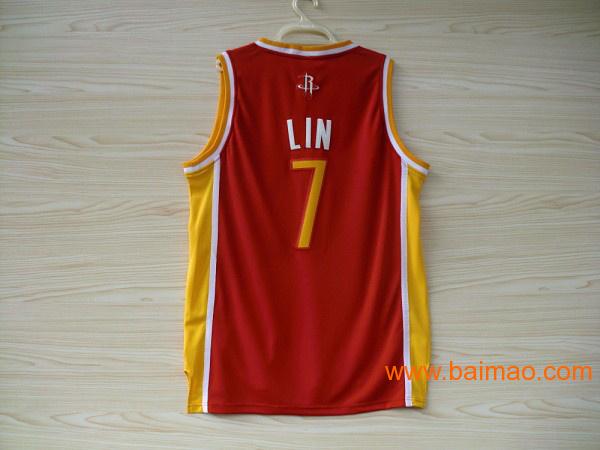 NBA火箭队林书豪7号球衣