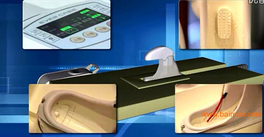 深圳全自动智能大小便护理仪替代了护理垫纸尿库