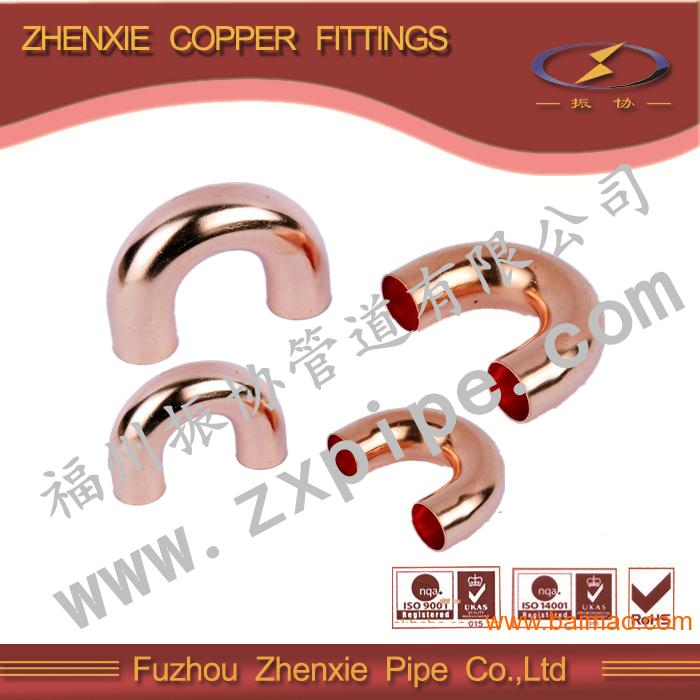 R410冷媒紫铜管件 湖南R410紫铜裤三通 合肥