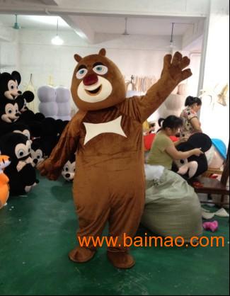 上海卡通行走人偶服饰 熊出没熊二光头强,上海