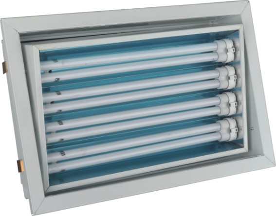 4x36W嵌入式可调角度三基色 4*36W柔光灯,4