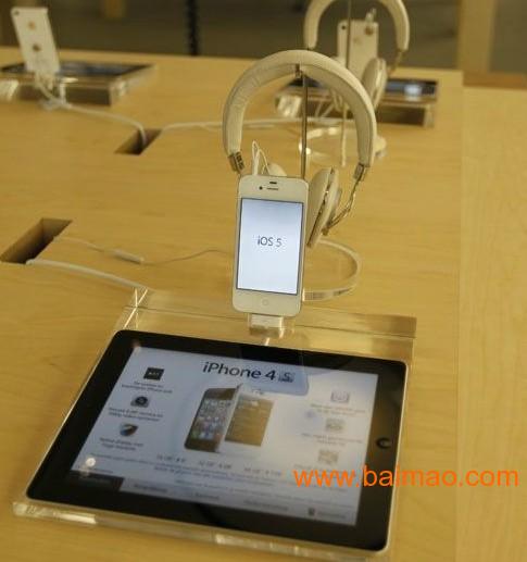 ◆ 保护功能:苹果体验店标准配置ipad耳机架,苹
