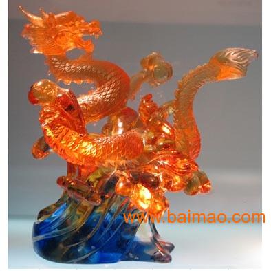 飞龙在天 龙运吉祥 琉璃龙摆件 龙年新产品厂家/批发/供应商