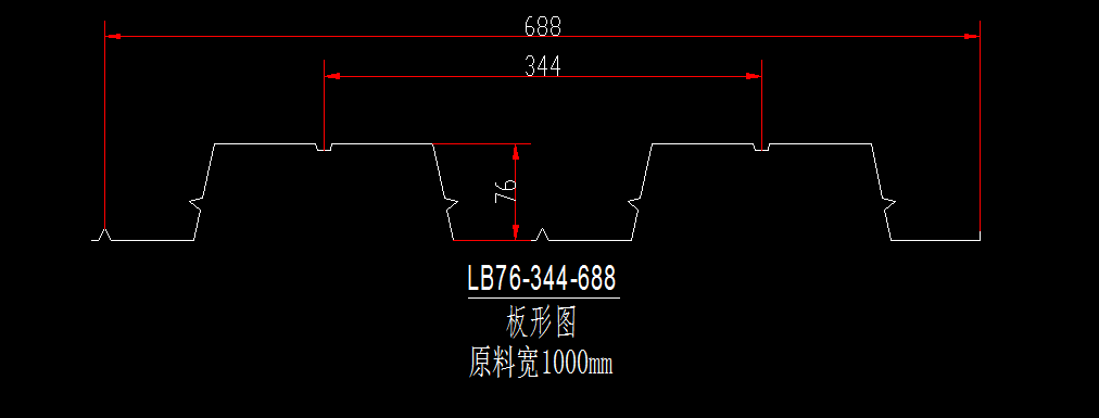 供应开口式楼承板yx76-344-688压型钢板厂家/批发/供应商