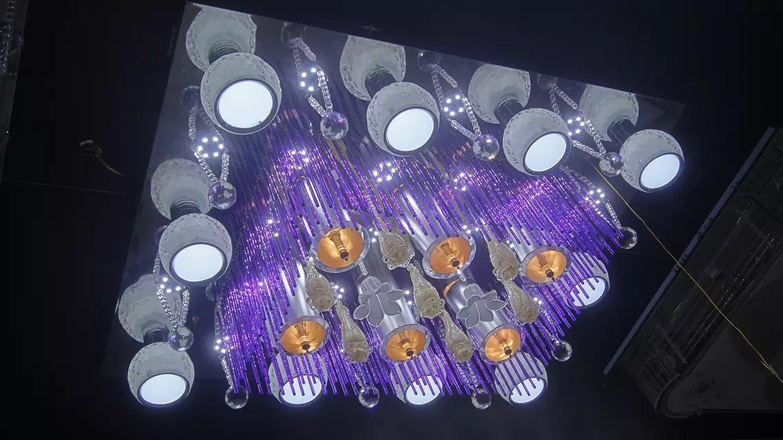 厂家批发 现代简约led吸顶灯 长方形客厅灯低压