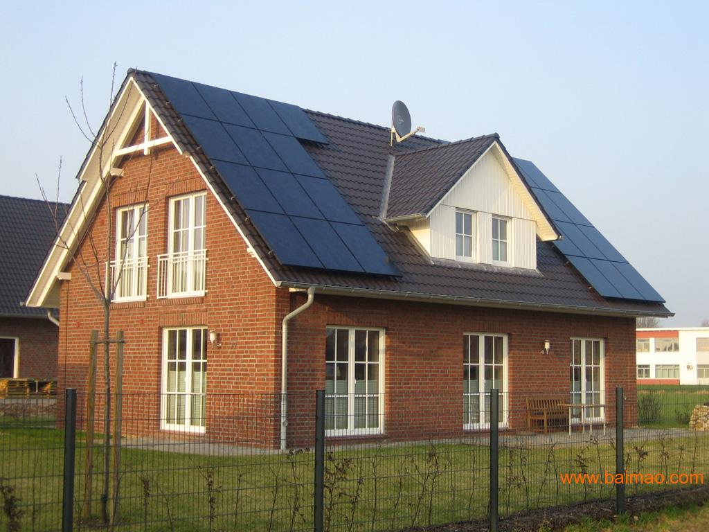 别墅屋顶太阳能发电系统