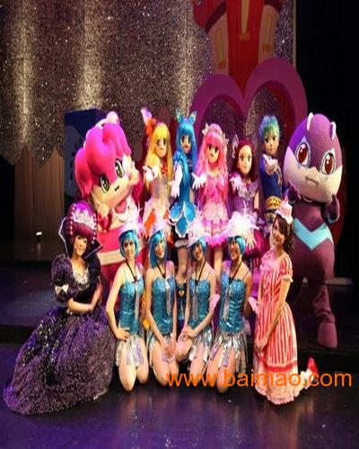 北京巴拉拉小魔仙全集人物雕塑玻璃钢雕塑卡通