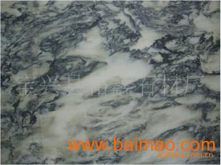 四川宝兴天然石材-海浪玉大理石大板(山水画)厂