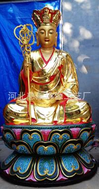 迦叶阿难佛像\/河北石家庄佛像厂家\/贴金彩绘树