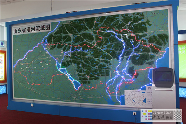 济南壁挂区位模型制作公司多媒体互动沙盘模型