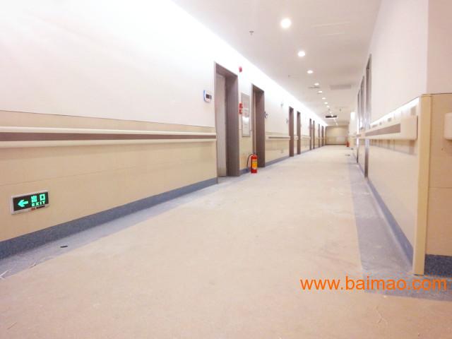 南充PVC抗菌扶手\/医院走廊靠墙扶手\/防护扶手