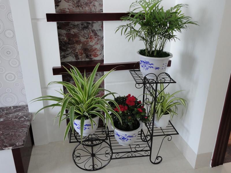 花盆架设计图_自制铁艺花盆架