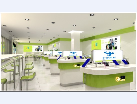 成都专业手机店装修 手机专卖店装修 手机连锁