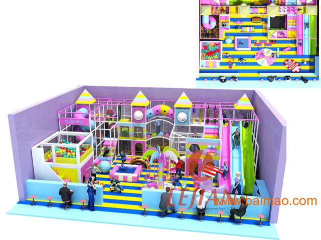 大型游乐场 厂家推荐设计室内探险型淘气堡滑