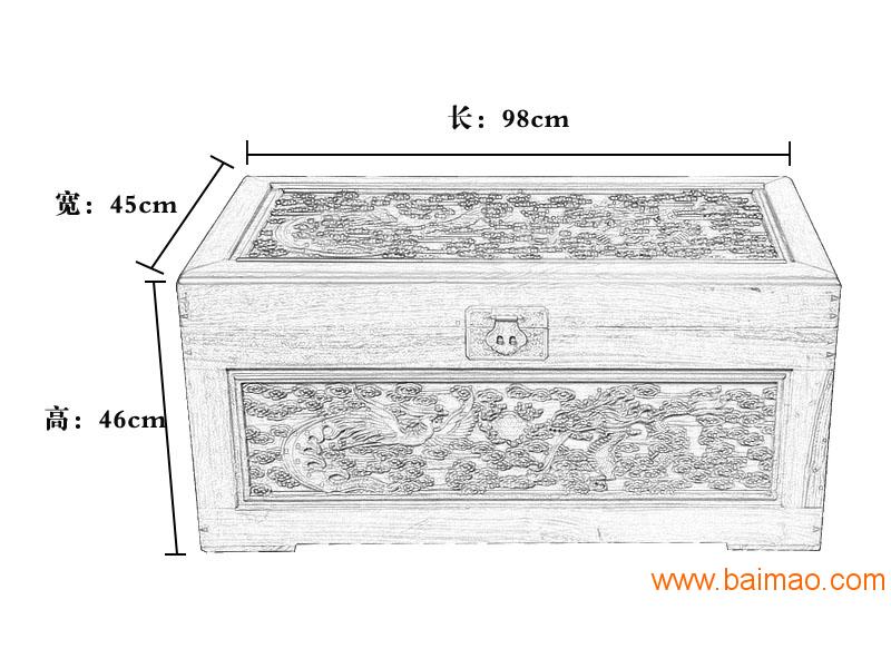 具有良好**的樟木箱供应商_龙凤戏珠樟木箱书画箱厂家直销可定制价格