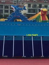 北京定制加厚儿童成人水上充气游泳池大型移动水上乐园