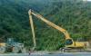 挖掘机长臂HD1430加藤制造挖土机加长臂厂家出售
