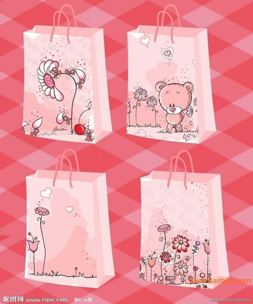 广州礼品袋生产厂家 订做手提纸袋 **礼品纸袋设计