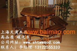江苏提供碳化木板材厂家批发价 碳化木室内办公桌