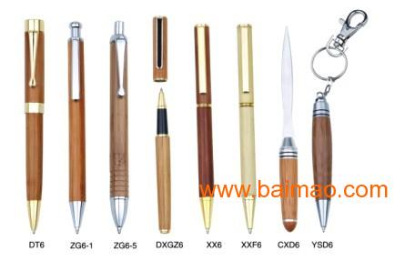 竹子笔、竹笔盒、红木笔、木制笔、木头笔、棒球笔