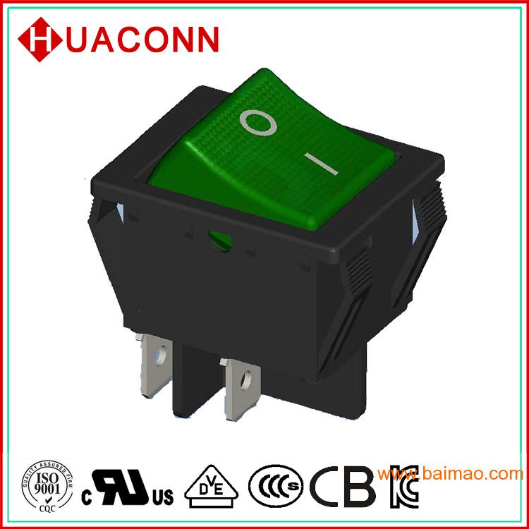 HUACONN供应VDE认证电焊机用翘板电源开关