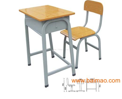 可升降课桌椅，钢木课桌椅,学生课桌椅