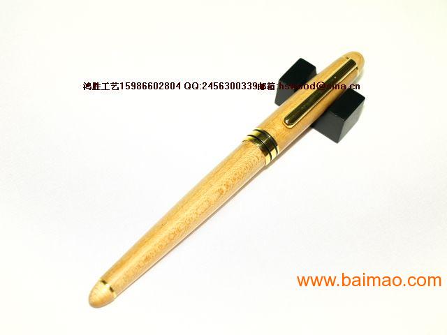木制中性笔 枫木木质中性笔PR0101