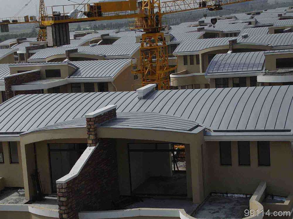 甘肃兰州铝镁锰屋面板65-430直立锁边
