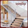 室内L型简易双钢板楼梯DMS-2056