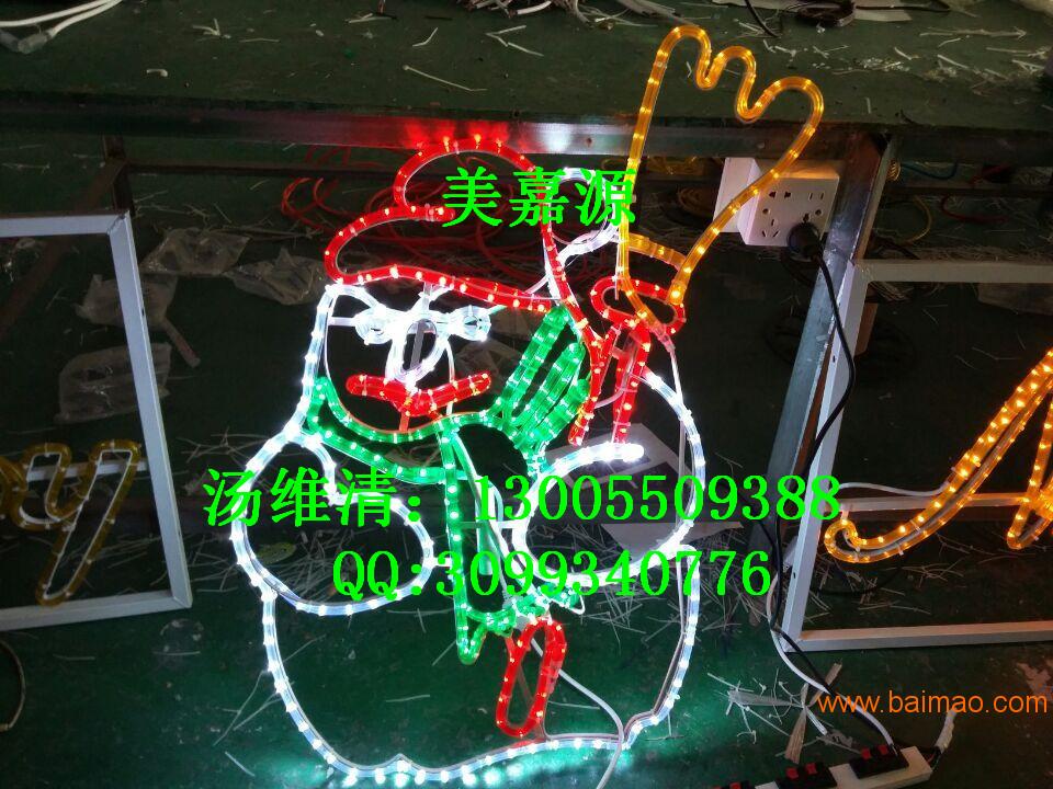 LED圣诞造型灯，音乐谱圣诞造型