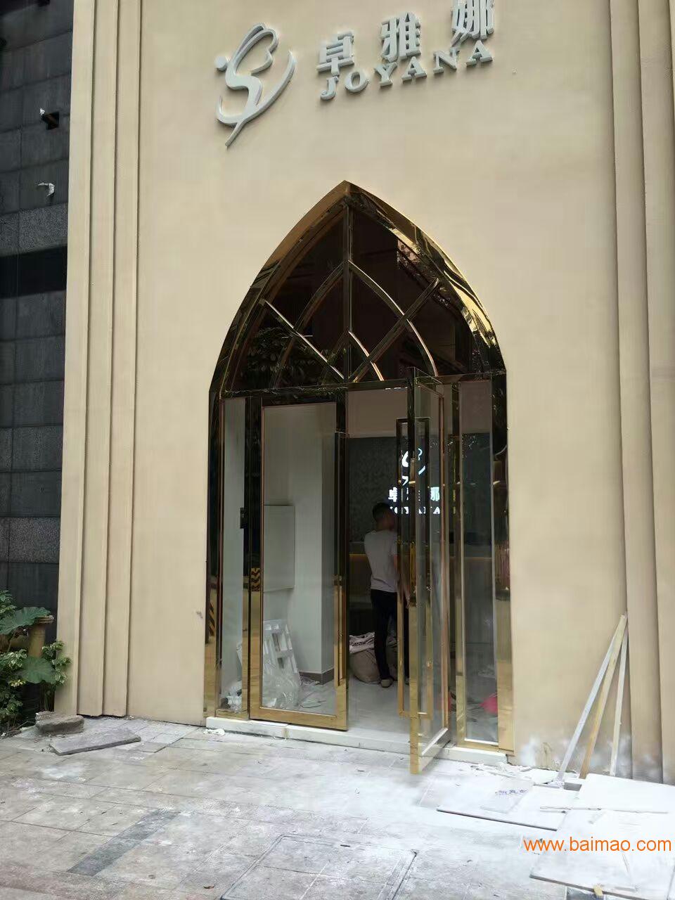 广州玻璃门维修，玻璃门安装，钢化玻璃门定制