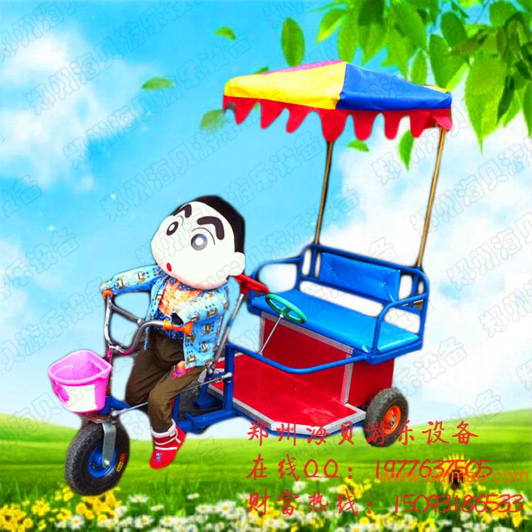郑州机器人蹬车 机器人蹬三轮车价格 儿童机器人蹬车